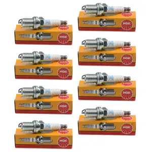 8x NGK 7642 BKR5EZ Z&uuml;ndkerze f&uuml;r MERCEDES-BENZ W124 W210 W140 R129 M119
