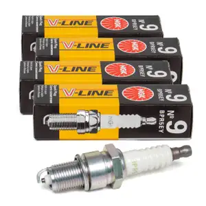 4x NGK 3153 Zündkerze V-LINE 9 für TOYOTA Corolla E7 Hilux 4 5 Carina 2 DAIHATSU Charade