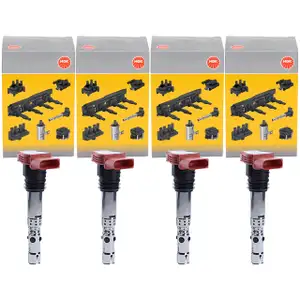 4x NGK 48040 U5013 Zündspule für AUDI A4 8E B6 A6 4B C5 2.0 130 PS ALT