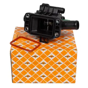 NRF 725039 Thermostat + Gehäuse für FORD Focus 2 PEUGEOT CITROEN C4 MINI VOLVO MAZDA 1.6D