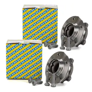 2x SNR R150.55 Radlagersatz f&uuml;r BMW 1er F20 F21 2er F22 F23 3er F30-34 4er F32-36 vorne