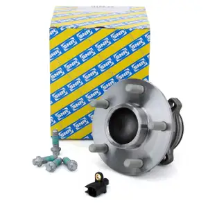 SNR Radnabe Radlager + ABS Sensor f&uuml;r FORD Focus C-Max/C-Max Focus 2 1.6 1.8 MK2 hinten