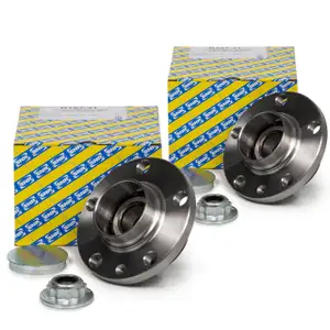 2x SNR R157.31 Radnabe für AUDI A1 A2 SEAT Ibiza SKODA Fabia VW Polo 9N 6R1 Fox hinten