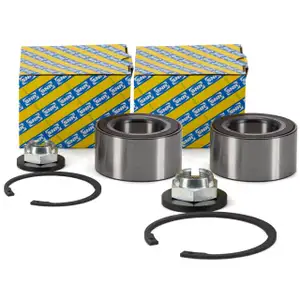 2x SNR R152.73 Radlagersatz f&uuml;r FORD Grand C-Max/C-Max 2 Focus 3 4 Kuga 1 2 vorne