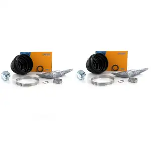 2x SPIDAN 21588 Achsmanschette Satz für AUDI A2 SEAT Ibiza SKODA Fabia VW Polo radseitig