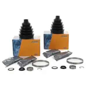 2x SPIDAN 36151 Achsmanschetten Satz für AUDI SEAT SKODA VOLVO vorne RADSEITIG 3B0498203G