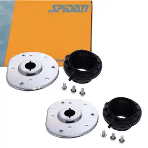 2x SPIDAN 410366 Federbeinst&uuml;tzlager + W&auml;lzlager f&uuml;r FORD Mondeo 4 MK4 Galaxy S-Max vorne