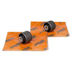 2x Querlenkerlager f&uuml;r VW Multivan Transporter T5 + T6 Vorderachse unten hinten