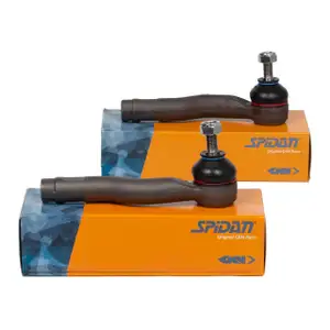 2x SPIDAN Spurstangenkopf f&uuml;r FIAT 500/C 312 Panda 169 FORD KA RU8 vorne