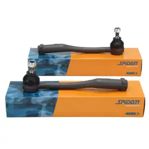 2x SPIDAN Spurstangenkopf f&uuml;r CITROEN C3 Picasso DS3 PEUGEOT 207 208 301 vorne