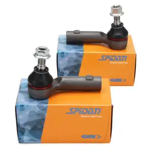 2x SPIDAN Spurstangenkopf f&uuml;r FORD B-Max Ecosport Fiesta 6 MK6 KA+ vorne