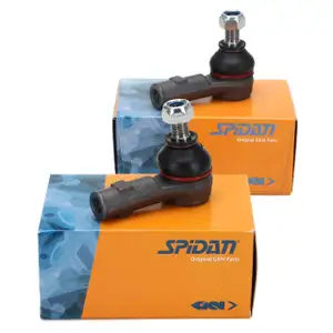 2x SPIDAN Spurstangenkopf für OPEL Agila A SUBARU Justy 3 SUZUKI Ignis 1 2 Swift 3 vorne
