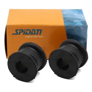 2x SPIDAN 412296 Stabilisatorlager Gummilager f&uuml;r MERCEDES M-Klasse W163 hinten 1633200011