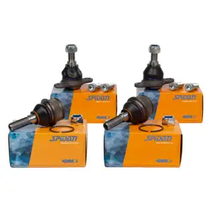 4x SPIDAN Traggelenk f&uuml;r VW Transporter T4 ab Fgst.-Nr. vorne unten + oben