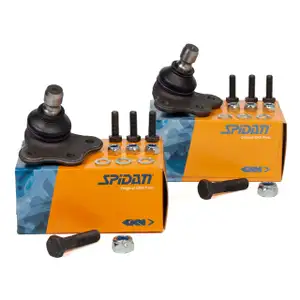 2x SPIDAN Traggelenk f&uuml;r OPEL Astra G H Meriva B Omega B Vectra B Zafira A B vorne