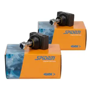 2x SPIDAN Traggelenk f&uuml;r SMART Cabrio City-Coupe ForTwo Coupe + Cabrio 450 vorne