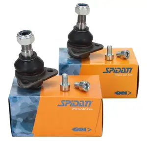 2x SPIDAN Traggelenk f&uuml;r VW Transporter T3 05.1979 -12.1992 vorne oben 251407361