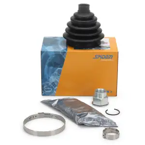 SPIDAN Achsmanschetten Satz f&uuml;r FIAT Idea Punto Stilo LANCIA Y 1.2/1.4 vorne radseitig