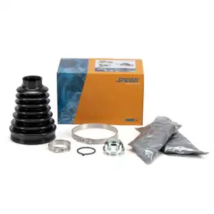 SPIDAN 24569 Achsmanschette Satz f&uuml;r VW Multivan Transporter T5 T6 vorne getriebeseitig