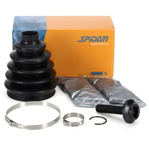 SPIDAN Achsmanschette f&uuml;r AUDI A4 B8 B9 A6 C7 C8 Q5 8R A5 8T 8F vorne radseitig 8K0498203C