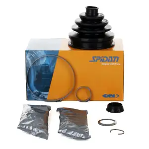 SPIDAN 36174 Achsmanschette Satz für VW Passat B5 A4 B5 A6 C5 A8 Superb 1 vorne RADSEITIG