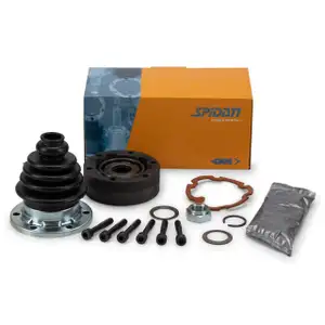 SPIDAN 22497 Antriebsgelenk Gelenksatz für AUDI SEAT SKODA VW vorne/hinten 357498350X