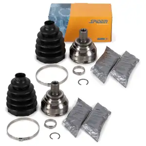 2x SPIDAN 36015 Antriebsgelenk Gelenksatz f&uuml;r VW Passat Caddy 3 4 1T vorne radseitig