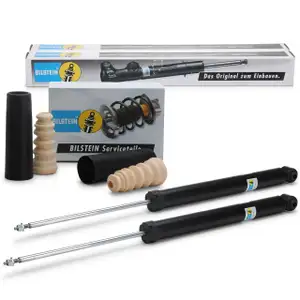 2x BILSTEIN B4 Sto&szlig;d&auml;mpfer + B1 Staubschutz f&uuml;r FORD Fiesta 5 MAZDA 2 DY hinten
