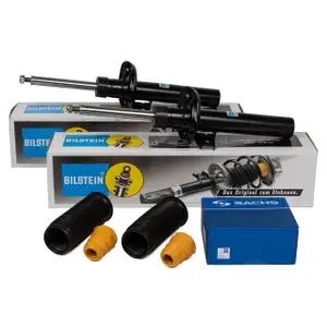 2x BILSTEIN B4 Sto&szlig;d&auml;mpfer + SACHS Staubschutz f&uuml;r SEAT Leon SKODA Octavia 2 Golf 5 vorne