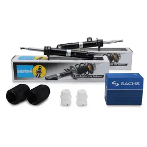 2x BILSTEIN B4 Sto&szlig;d&auml;mpfer + SACHS Staubschutz f&uuml;r BMW 3er E90 E91 E92 vorne
