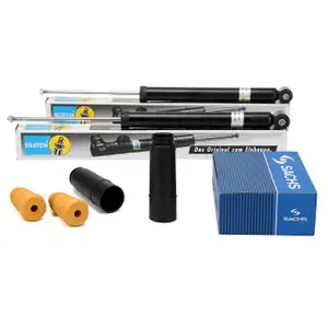 2x BILSTEIN B4 19-156699 Sto&szlig;d&auml;mpfer + SACHS Staubschutz f&uuml;r VW Fox hinten