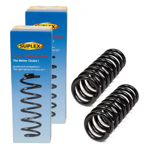2x SUPLEX 19380 Fahrwerksfeder für MERCEDES E-Klasse W212 S212 hinten 2123240104