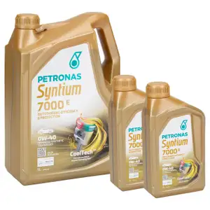 7L 7 Liter PETRONAS Syntium 7000 E 0W-40 Motoröl Öl für BMW LL-01 MB 229.5 VW 502/505.00