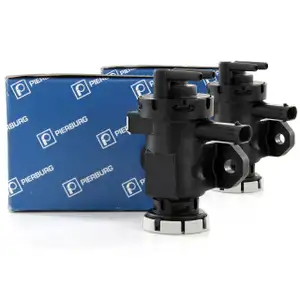 2x PIERBURG Druckwandler Magnetventil Turbolader für BMW N47 B47 M57 N57 11658509323