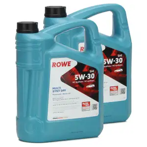 10L 10 Liter ROWE MULTI SYNT DPF 5W30 Motor&ouml;l &Ouml;l f&uuml;r BMW LL-04 MB 229.31/51/52 504/507.00