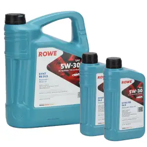 7L 7 Liter ROWE SYNT RS DLS 5W-30 Motor&ouml;l &Ouml;l f&uuml;r BMW LL-04 MB 229.31/51/52 505.00/505.01