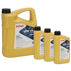 8L 8 Liter ROWE SUPER LEICHTLAUF HC-O 10W-40 10W40 Motor&ouml;l &Ouml;l f&uuml;r MB 229.3 501.01/505.00
