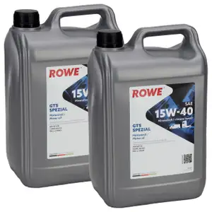 10L 10 Liter ROWE GTS SPEZIAL 15W-40 15W40 Motor&ouml;l &Ouml;l API SF/CD CCMC D/G2 MIL-L-2104D
