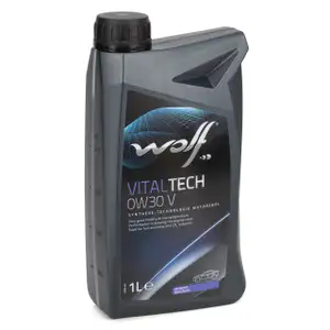 1L 1 Liter WOLF VITALTECH 0W30 5 Motor&ouml;l &Ouml;l f&uuml;r VOLVO VCC 95200377 BMW Longlife-01 FE