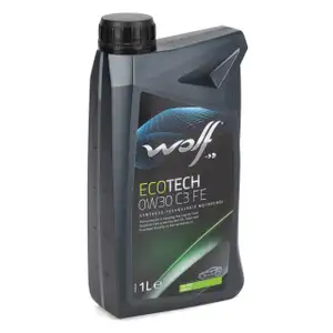 1L 1 Liter WOLF ECOTECH 0W30 C3 FE Motor&ouml;l &Ouml;l f&uuml;r BMW LL-04 MB 229.51 FIAT 9.55535-DS1/GS1