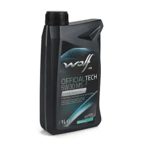 1L 1 Liter WOLF OFFICIALTECH 5W30 MS-F Motor&ouml;l &Ouml;l f&uuml;r FORD WSS-M2C913-C/D RENAULT RN0700