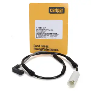 CARIPAR Warnkontaktkabel Warnkontakt f&uuml;r BMW 1er E82-88 3er E90-93 vorne links 34356789440