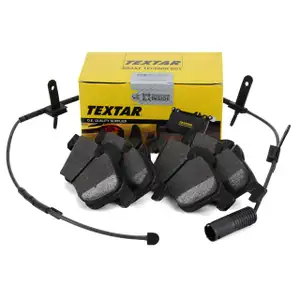 TEXTAR 2328101 Bremsbel&auml;ge + Sensor f&uuml;r MINI R50 R53 R52 One/D Cooper/S vorne