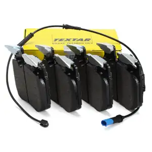TEXTAR 2261801 Bremsbelage + Sensor f&uuml;r BMW 3er G20 G21 4er G22 G23 mit M-Technik vorne