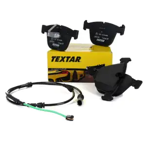 TEXTAR 2373101 Bremsbel&auml;ge + Wako f&uuml;r BMW 5er Gran Turismo F07 528-550i 520-535d hinten