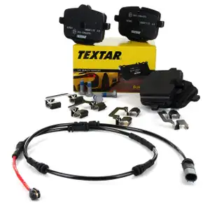 TEXTAR 2470301 Bremsbeläge + Wako für BMW 5er F11 Touring 535i 550i 518-M550d hinten