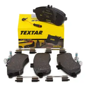 TEXTAR 2430602 Bremsbel&auml;ge + Warnsensor f&uuml;r MERCEDES C-Klasse W204 S204 C180/200CDI vorne