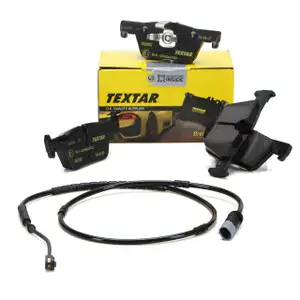TEXTAR 2530701 Bremsbel&auml;ge + Wako f&uuml;r BMW 1er F20 F21 2er F22 F23 3er F30-34 4er hinten