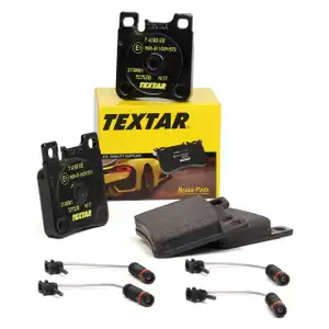 TEXTAR 2130501 Bremsbel&auml;ge + Wako f&uuml;r MERCEDES S-Klasse W140 C140 SL R129 hinten