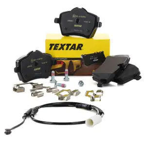 TEXTAR 2398404 Bremsbel&auml;ge + Wako f&uuml;r MINI Countryman R60 + Paceman R61 vorne
